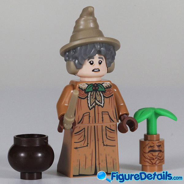 Lego Professor Sprout Minifigure 2nd face Review in 360 Degree - Lego Harry Potter Series 2 - 71028 6