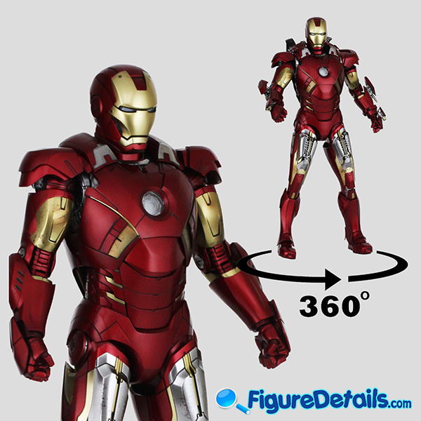 Hot Toys Iron Man Mark 7 VII Missile Launching Armor Review in 360 Degree - The Avengers - mms500 1
