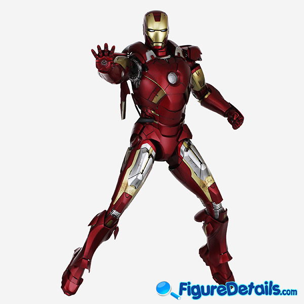 Hot Toys Iron Man Mark 7 VII Normal Armor Fight Style Review in 360 Degree - The Avengers - mms500 2