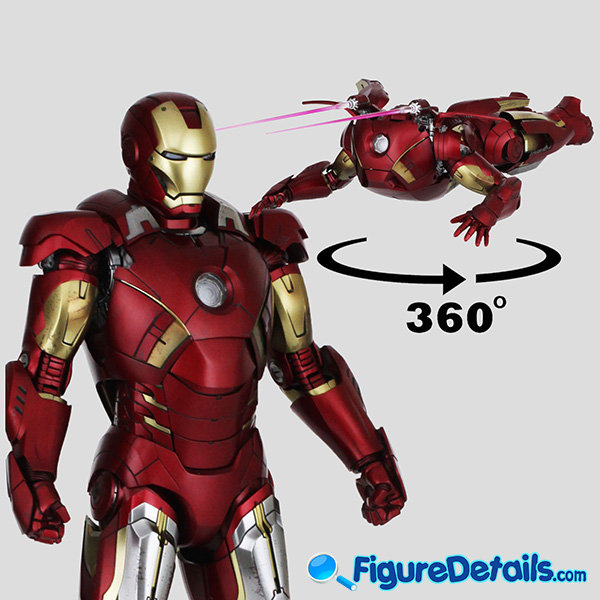 Hot Toys Iron Man Mark 7 VII Pod Mode Advance Style Review in 360 Degree - The Avengers - mms500 1