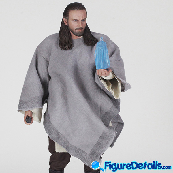 Hot Toys Qui-Gon Jinn with Poncho Review in 360 Degree - Star Wars Episode I - Liam Neeson - mms525 7