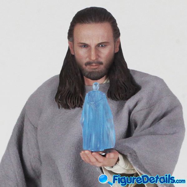 Hot Toys Qui-Gon Jinn with Poncho Review in 360 Degree - Star Wars Episode I - Liam Neeson - mms525 9