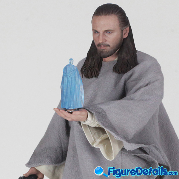 Hot Toys Qui-Gon Jinn with Poncho Review in 360 Degree - Star Wars Episode I - Liam Neeson - mms525 10