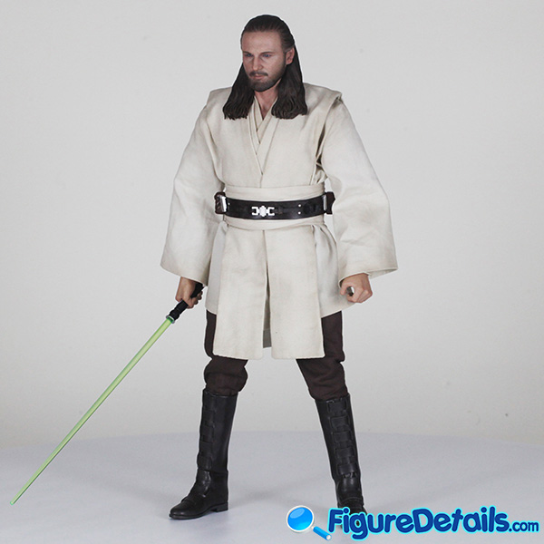 Hot Toys Qui-Gon Jinn with Tunic Review in 360 Degree - Star Wars Episode I - Liam Neeson - mms525 5